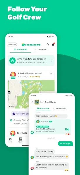 Leaderboard Golf screenshot 8