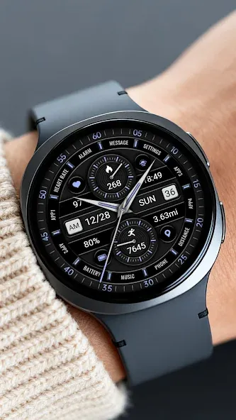 Dark Elegant Purple ZKin Watch screenshot 8