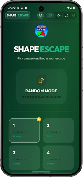 Shape Escape Maze Offline Play screenshot 7