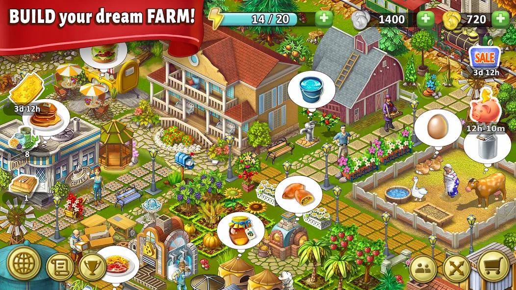 Janes Farm: Family farm game screenshot 5