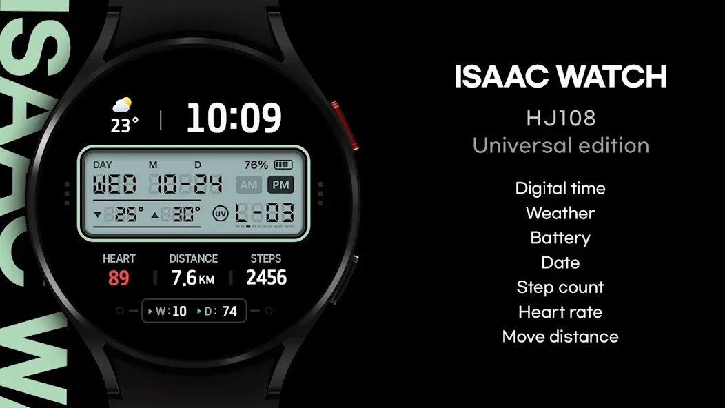 ISAAC WATCH HJ108 screenshot 20