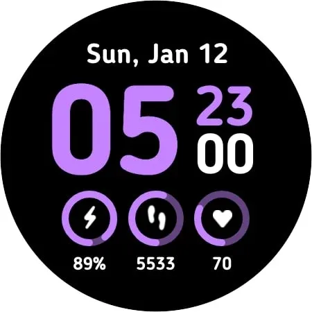 Essential Watch Face Wear OS screenshot 6