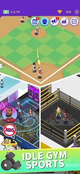 Idle GYM Sports screenshot 4
