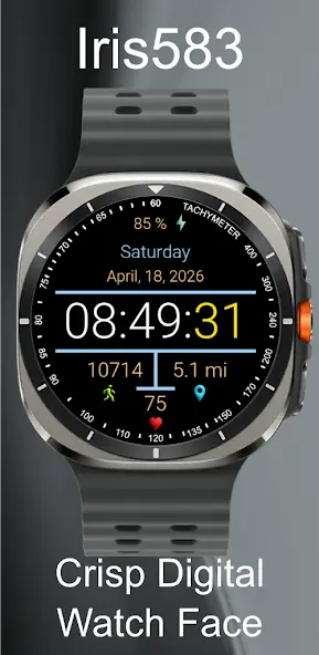 Iris583 Crisp Digital Watch screenshot 2