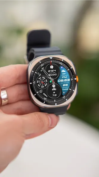 N-SPORT709 AnalogC Watch Face screenshot 7