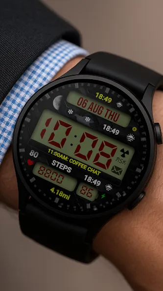 WIN Tactical LCD Digital Face screenshot 7