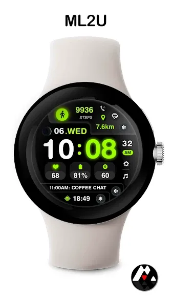 ML2U 175 Watch Face screenshot 1