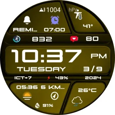 N-SPORT581 Color Digital Watch screenshot 15