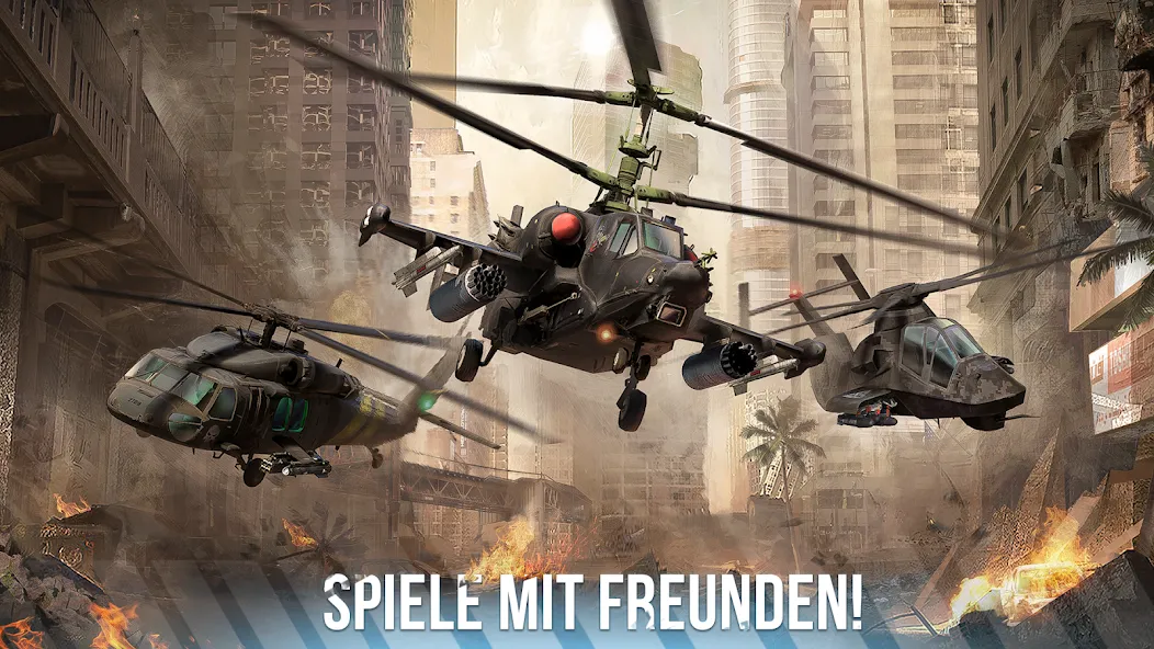 Modern War Choppers: Shooter screenshot 3
