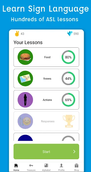 Sign Language ASL Pocket Sign screenshot 1