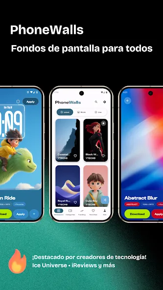 PhoneWalls: Fondos de Pantalla screenshot 3