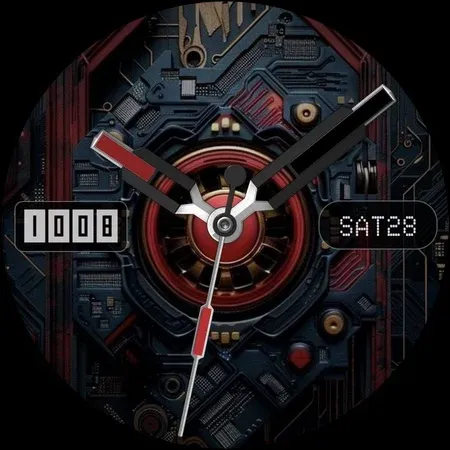 Alien Spaceship Watch Face screenshot 9