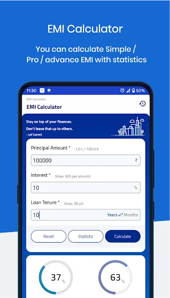 EMI Calculator Premium screenshot 2