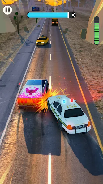 Overtake Rush 3D:赛车和赛车 游戏 screenshot 8