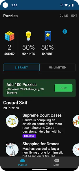 Logic Grid Puzzles: Brain Game screenshot 7