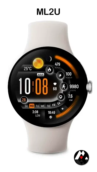 ML2U 281 Watch Face screenshot 1