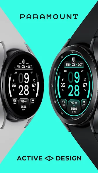 Paramount: Digital Watch Face screenshot 3