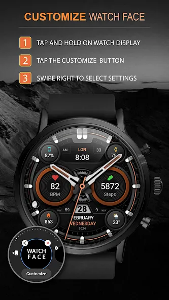 WFP 325 Modern animated watch screenshot 5