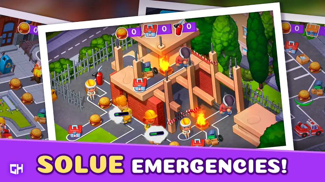 Rescue Crew: Strategy Puzzle screenshot 2