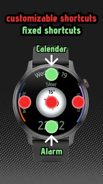 Digital Watchface D10 screenshot 3