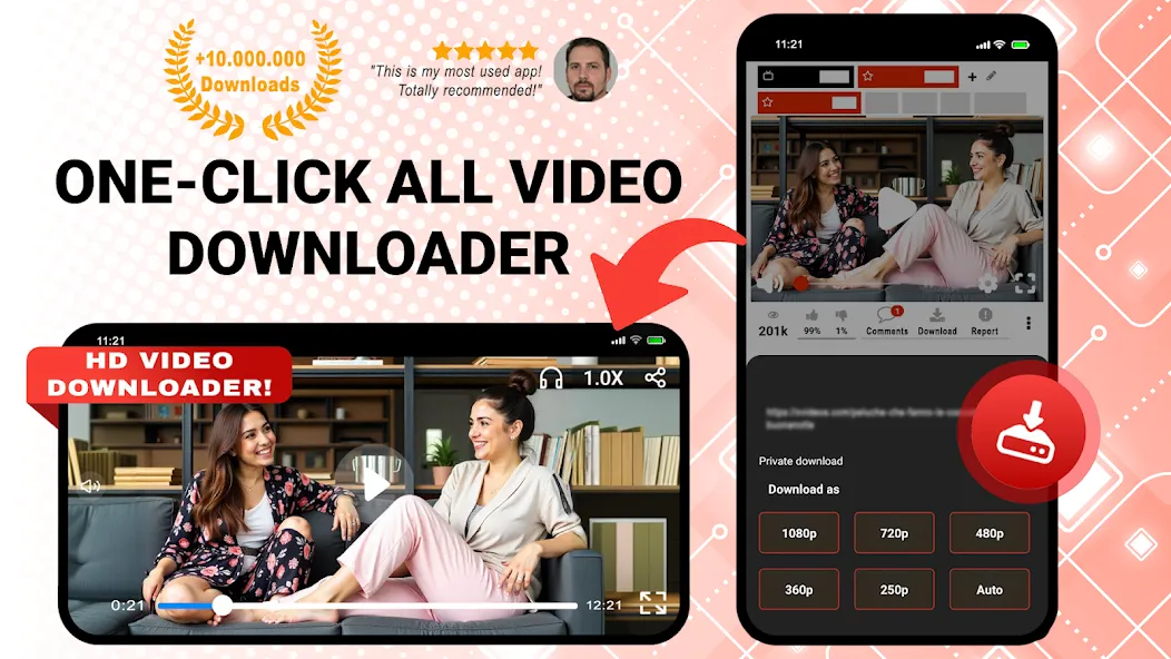Descargador de videos total screenshot 8