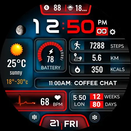 ML2U 228 Watch Face screenshot 25
