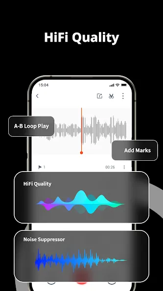 Voice Recorder Audio Sound MP3 screenshot 3