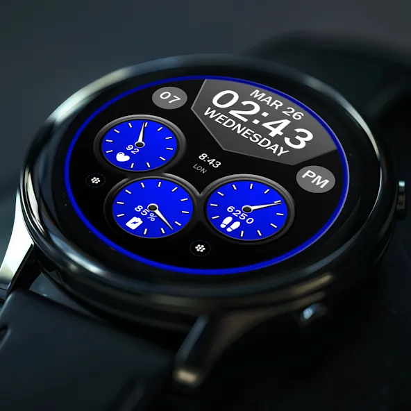 Key WF64 Digital Watch Face screenshot 6