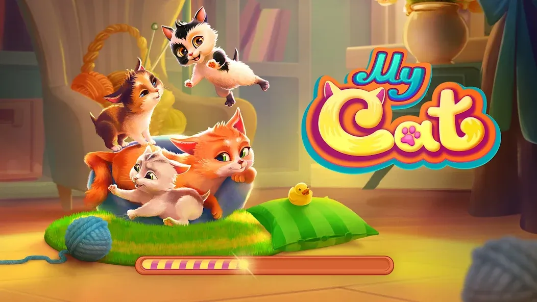My Cat: 我的貓咪 - 電子寵物遊戲 我的虛擬寵物 screenshot 12