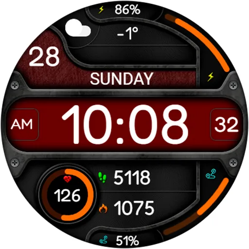 DIGI TRAMON URX52 Watch face screenshot 14