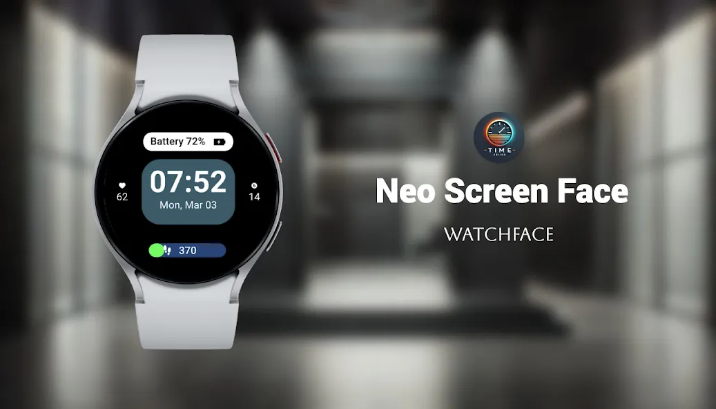 Neo Screen Face Watch Face screenshot 1