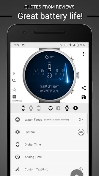 Watch Face - Minimal & Elegant screenshot 12