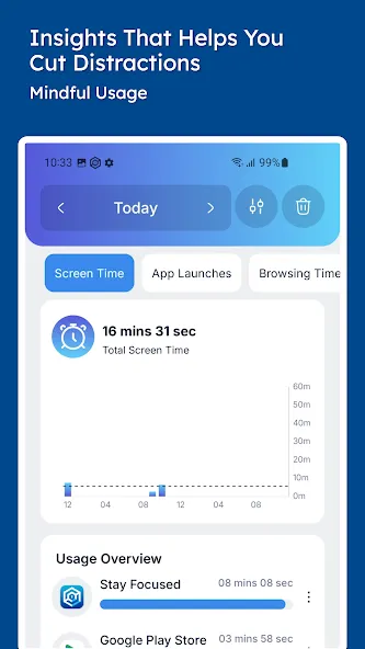 Stay Focused: Site/App Blocker screenshot 19