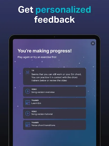 GuitarTuna: Tune & Play Guitar screenshot 14