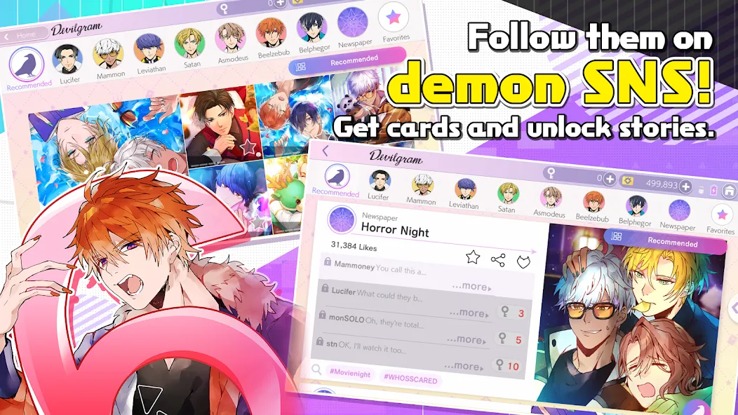 Obey Me! Anime Otome Sim Game screenshot 3