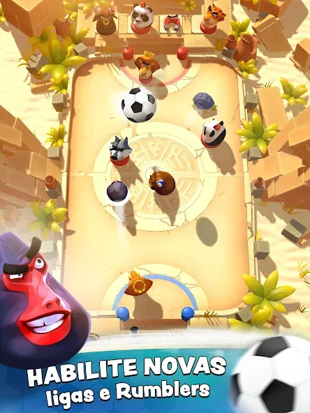 Futebol Rumble Stars screenshot 2