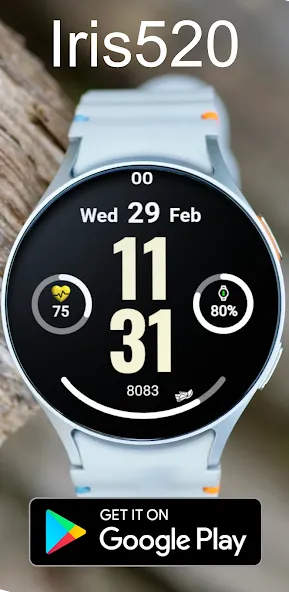 Iris520 Digital Watch Face screenshot 11
