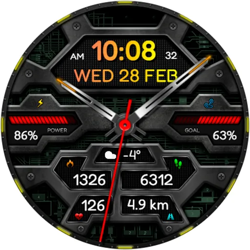 VOLTAN v2 URX117 Watch face screenshot 17