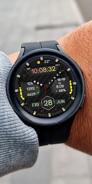 Hybrid KNATUM URX81 Watch face screenshot 4