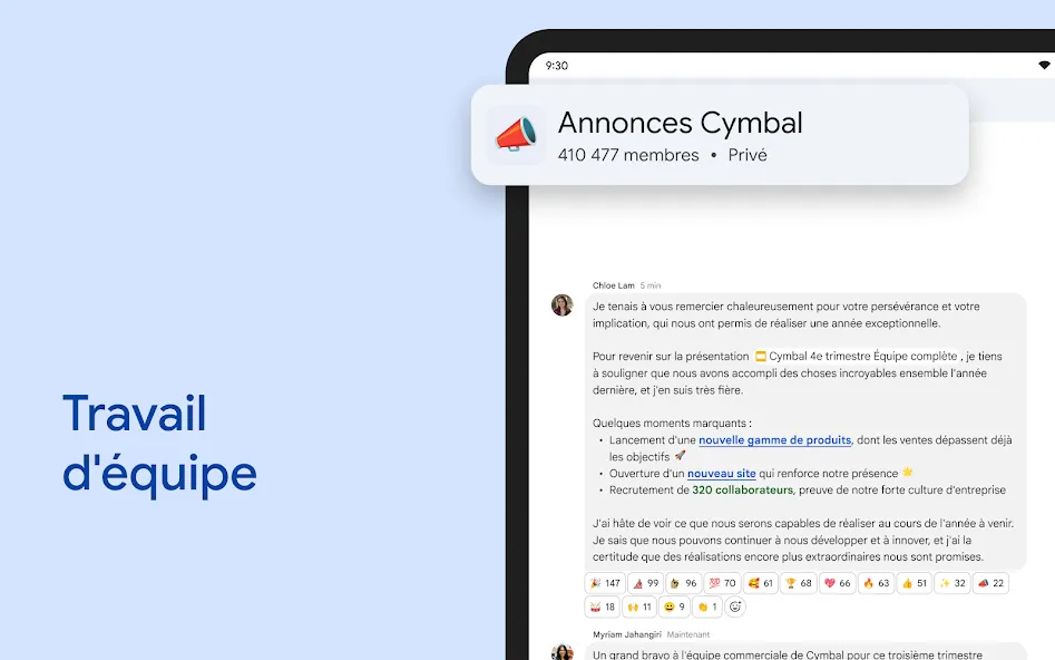 Google Chat screenshot 19