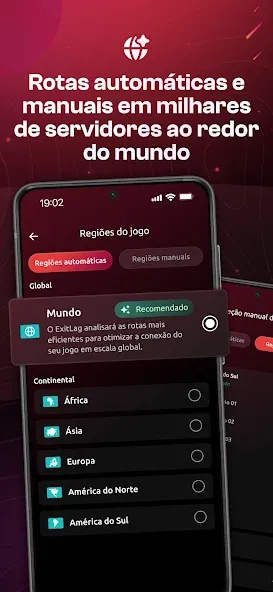 ExitLag - Melhore o seu Ping screenshot 2