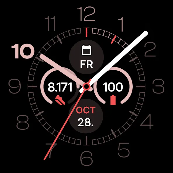 Crescendo - Analog Watch Face screenshot 31