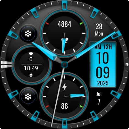 MJ178 Elegant Hybrid WatchFace screenshot 27