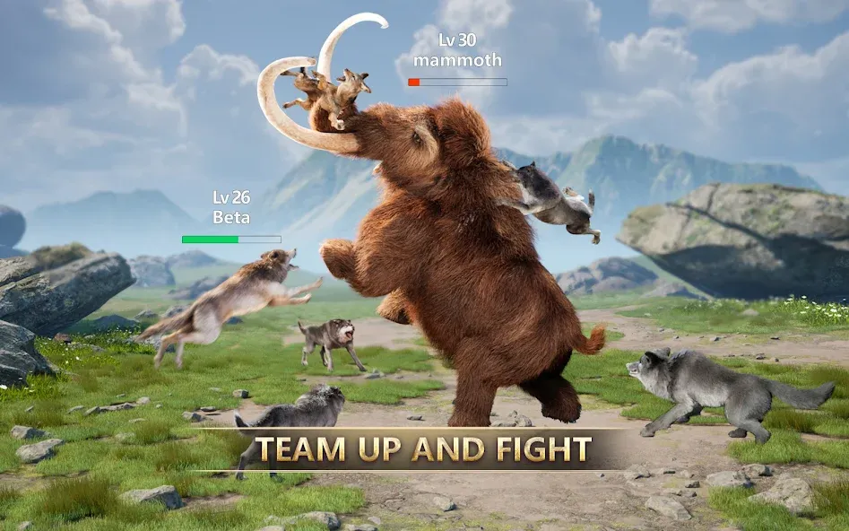 Wolf Game: Wild Animal Wars screenshot 10