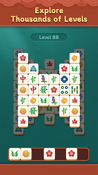 Shanghai Tile: Mahjong Match screenshot 4