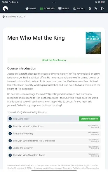 EMMAUS - Bible & Courses screenshot 14