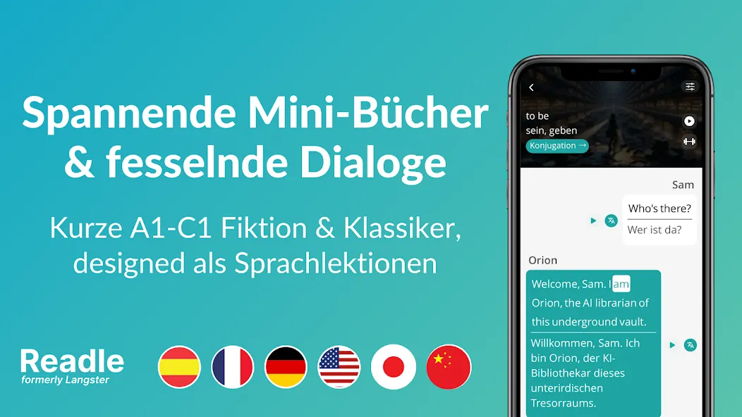 Readle (ex—Langster) Sprachen screenshot 7
