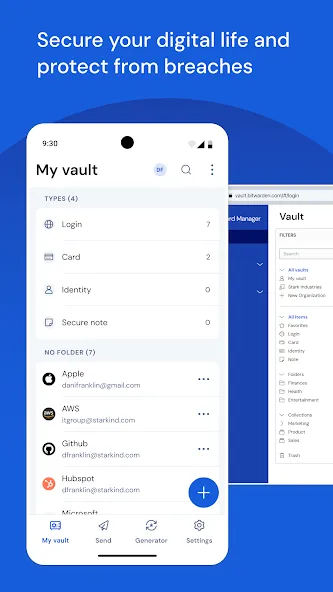 Bitwarden - Password Manager screenshot 1