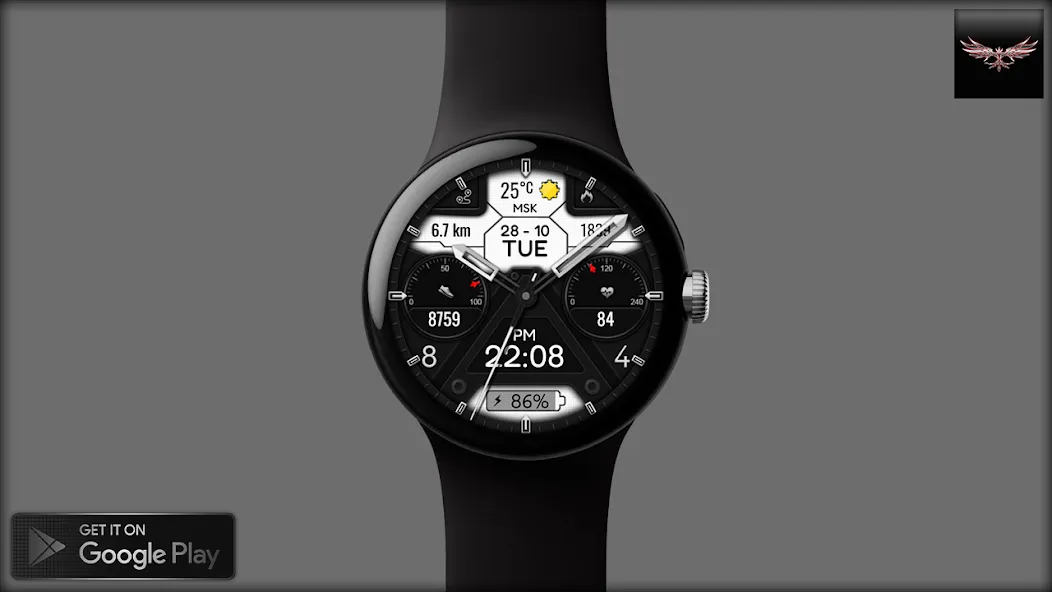 Echo Hybrid Watch Face screenshot 1
