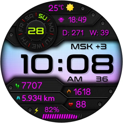 NUVELARO CTS59 Watch face screenshot 23